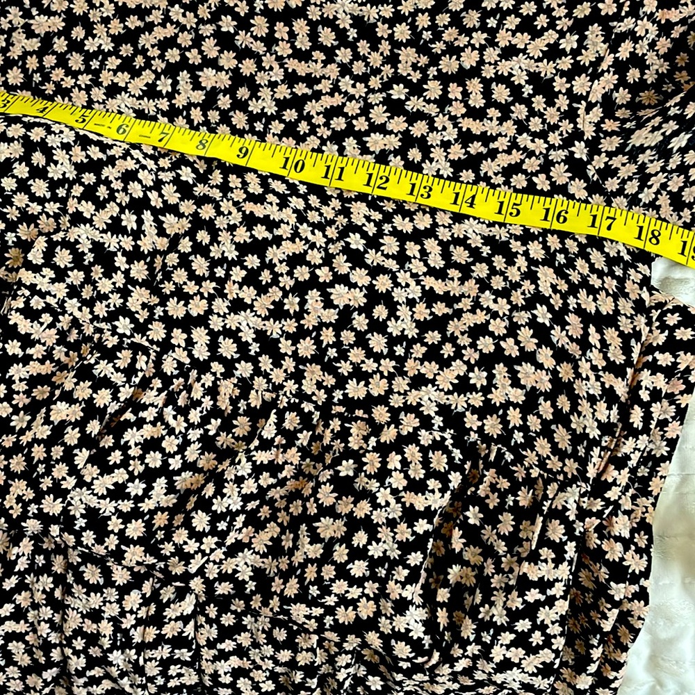 Zara NWOT Boho Floral Tiered Midi Dress - Picture 8 of 9